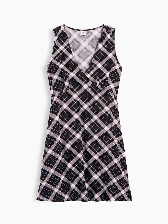 Sleeveless V-Neck Mini Dress