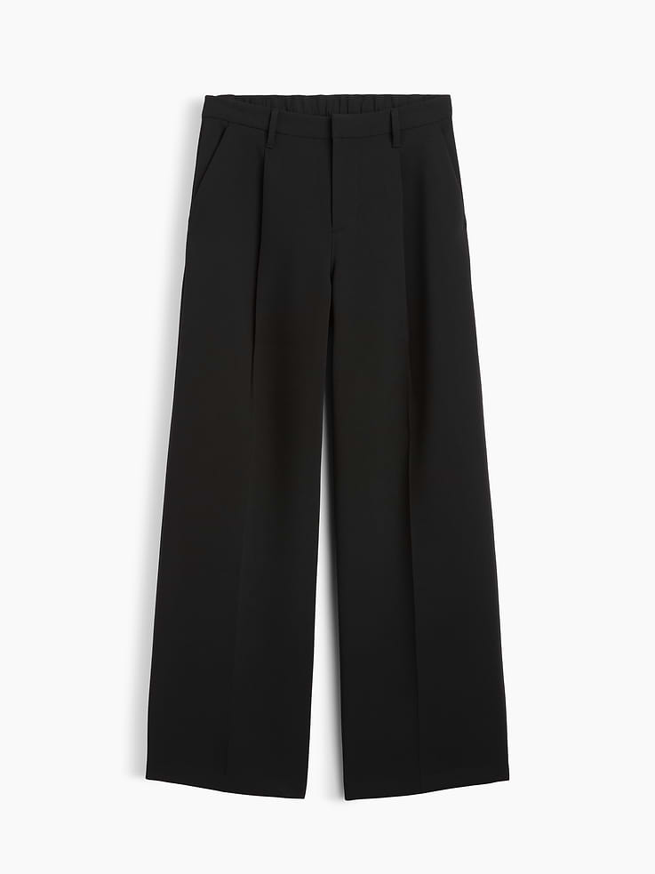 Image number 5 showing, 100% Recycled Easy Crepe Trousers