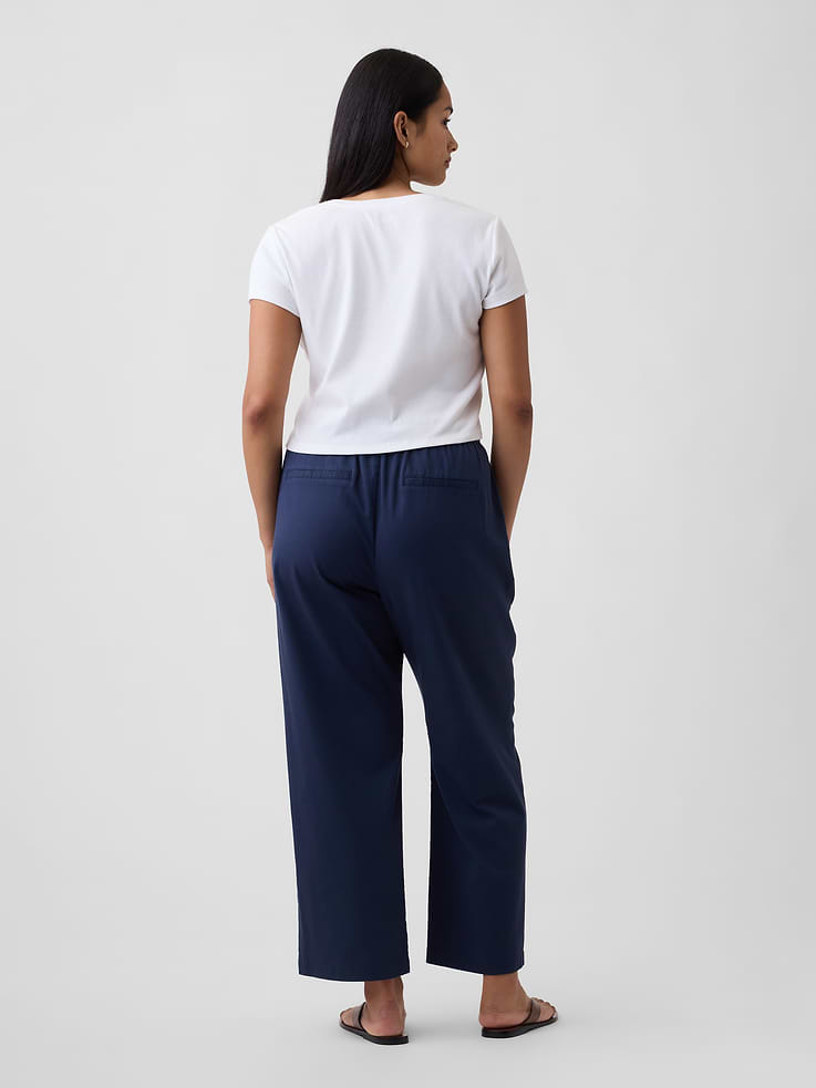 Image number 6 showing, Mid Rise Easy Twill Pants
