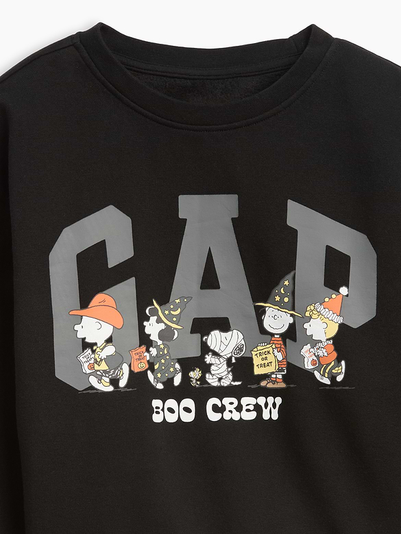 GapKids Peanuts Oversized Wedge Sweatshirt