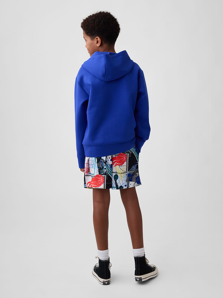 Image 3 of 4, Kids GapFit Relaxed Tech Hoodie