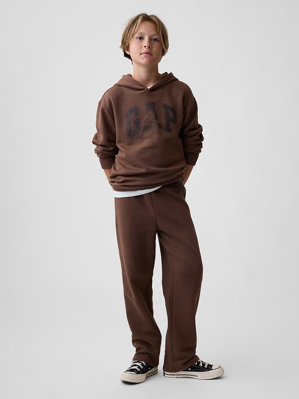 Kids Gap Logo Straight-Leg Sweatpants