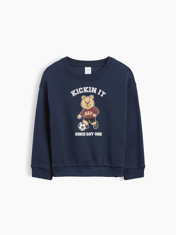 Image number 1 showing, babyGap Relaxed Crewneck Sweatshirt