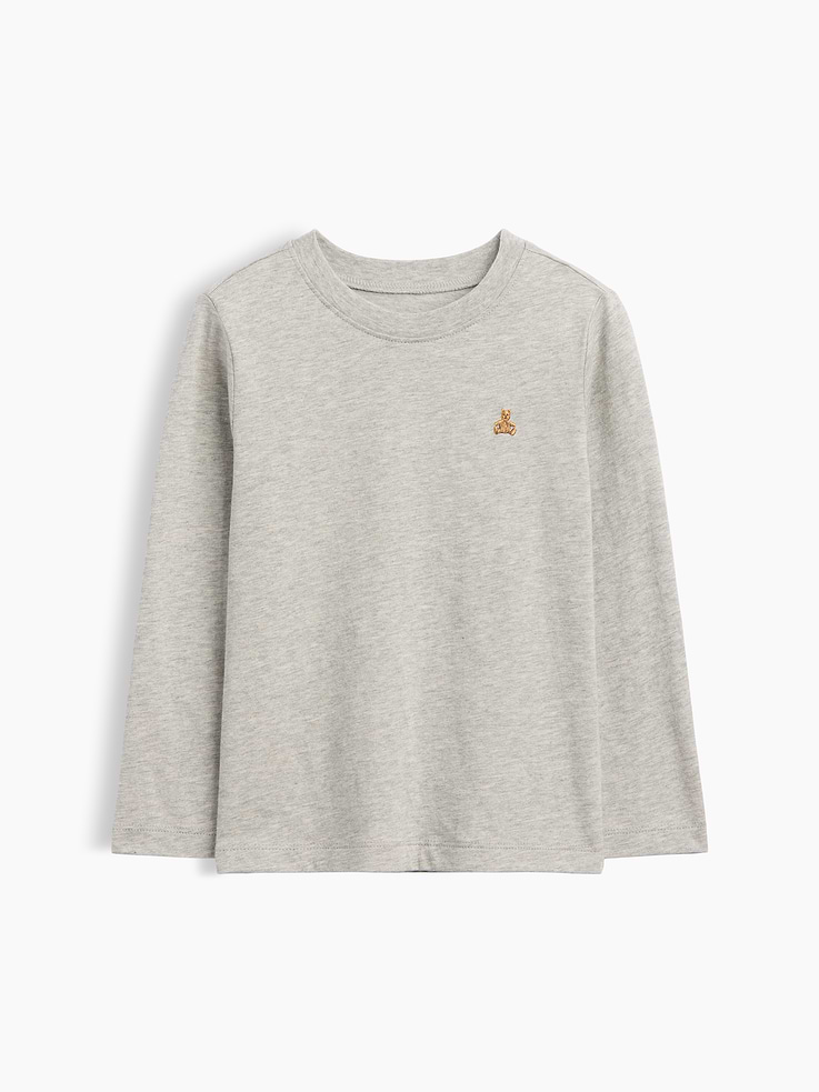 Image 1 of 3, Soft cotton knit (select styles have ribbed fabric)., Long sleeves., Crewneck., Select styles have Brannan Bear graphic at front and/or allover print., Product #1178989