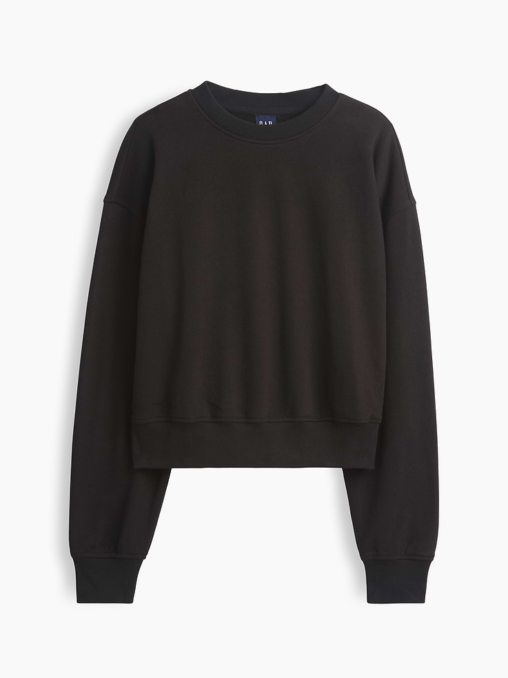 Image number 7 showing, VintageSoft Terry Oversized Wedge Sweatshirt
