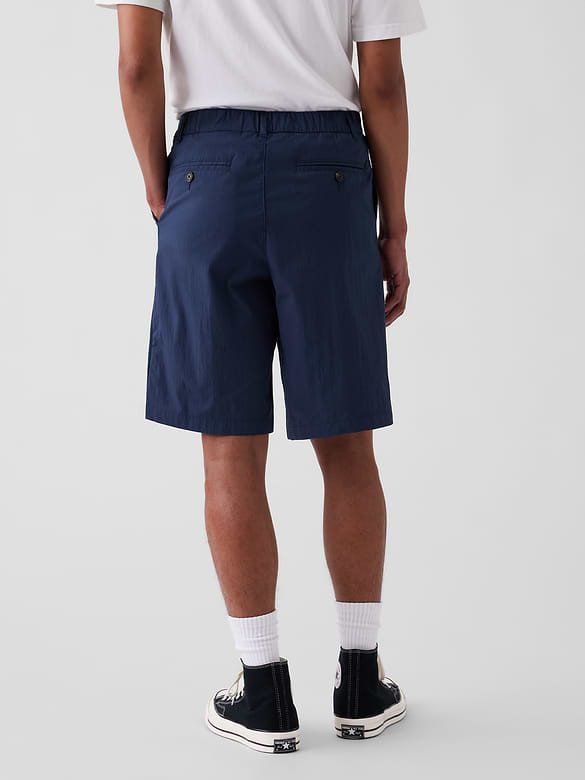 Gap × Malbon Textured Poplin Baggy Shorts