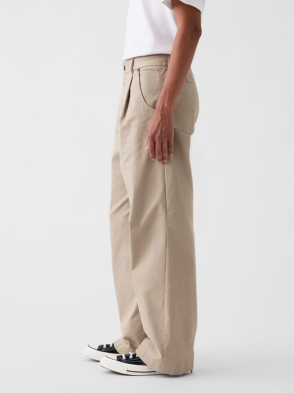 Gap × Malbon Pleated Baggy Khakis