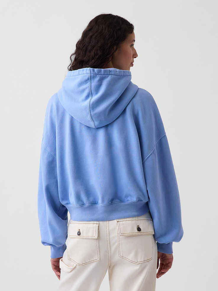 Image number 3 showing, VintageSoft Logo Crop Hoodie