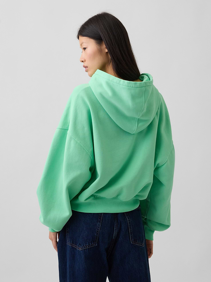 Image number 3 showing, VintageSoft Logo Crop Hoodie