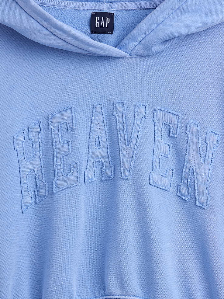 Image number 4 showing, VintageSoft Logo Crop Hoodie