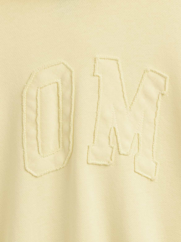 VintageSoft Logo Crop Hoodie