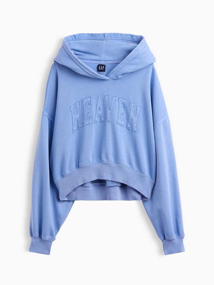 Image number 5 showing, VintageSoft Logo Crop Hoodie