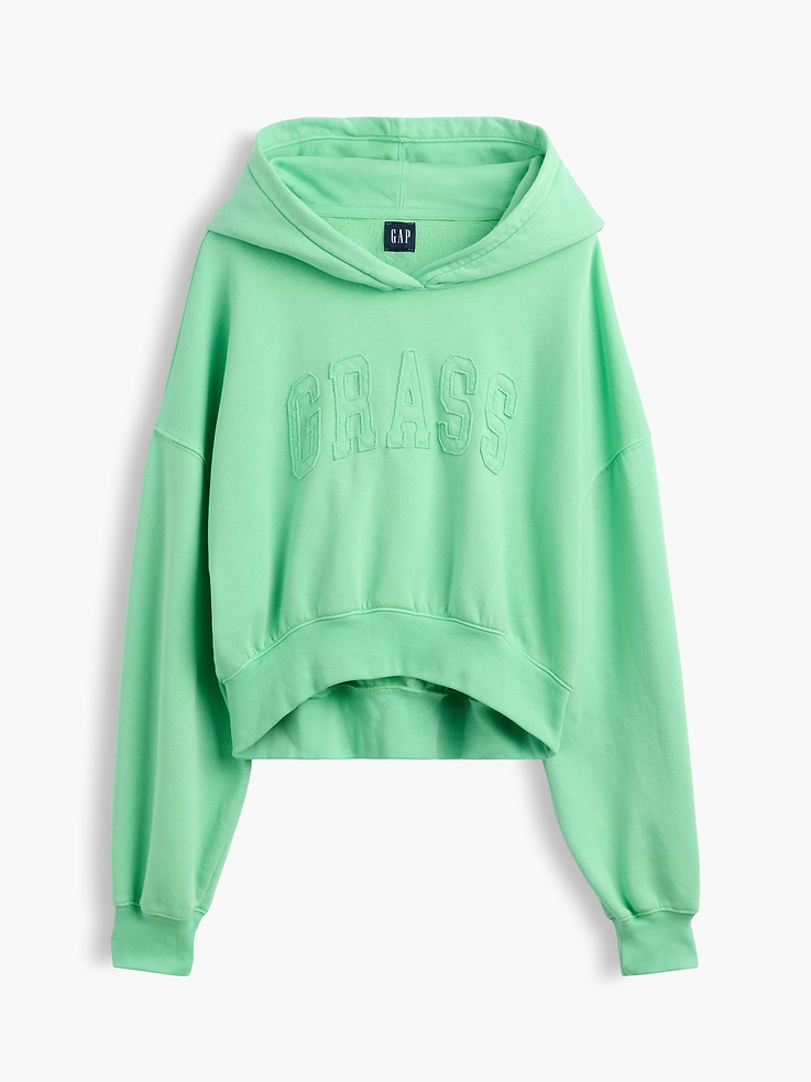 Image number 5 showing, VintageSoft Logo Crop Hoodie