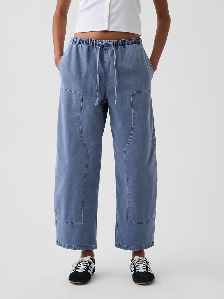 Image number 2 showing, Easy Double-Knee Barrel Pants
