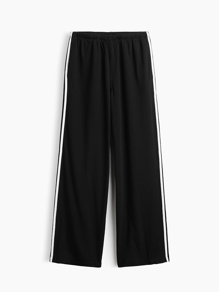 Image number 1 showing, Knit Relaxed Track Pants