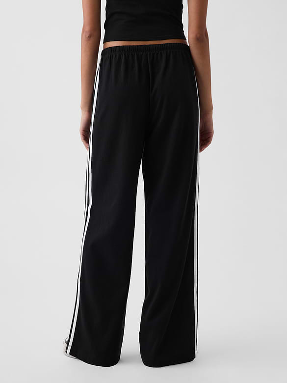 Knit Relaxed Track Pants