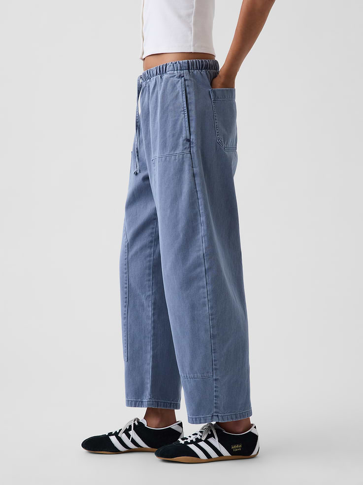 Image number 3 showing, Easy Double-Knee Barrel Pants