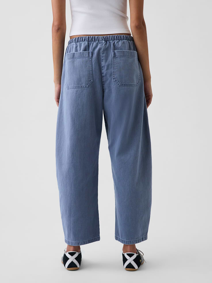 Image number 4 showing, Easy Double-Knee Barrel Pants