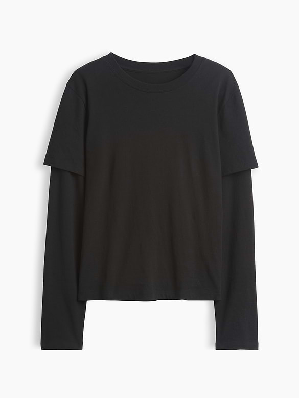 Organic Cotton VintageSoft Double-Layer T-Shirt