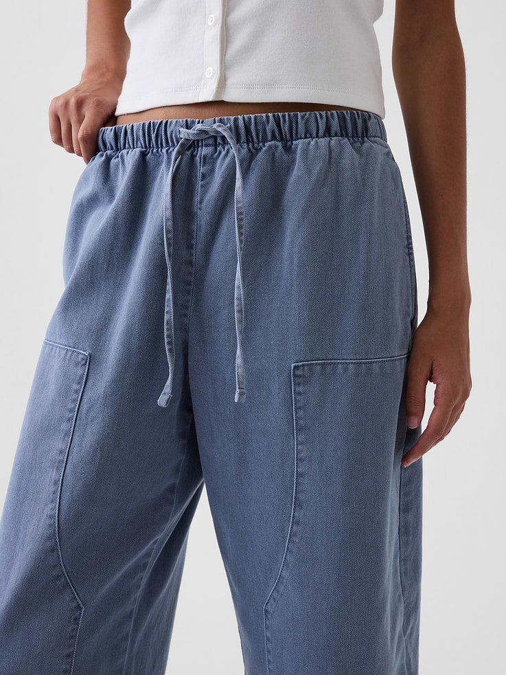 Image number 5 showing, Easy Double-Knee Barrel Pants