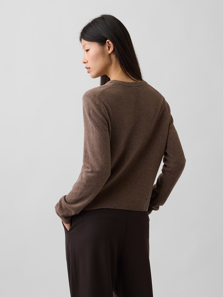 Image number 3 showing, CashSoft Crop Cardigan