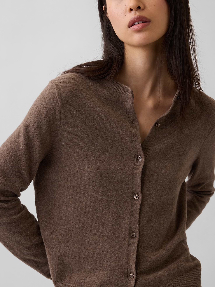 Image number 4 showing, CashSoft Crop Cardigan