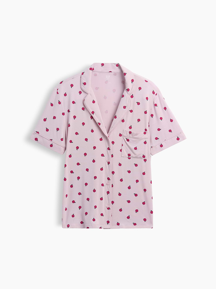 L'image numéro 5 présente Haut de pyjama en modal PureDouceur