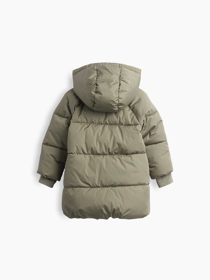 Image number 2 showing, Baby & Toddler Sherpa-Lined Heavyweight Puffer Coat