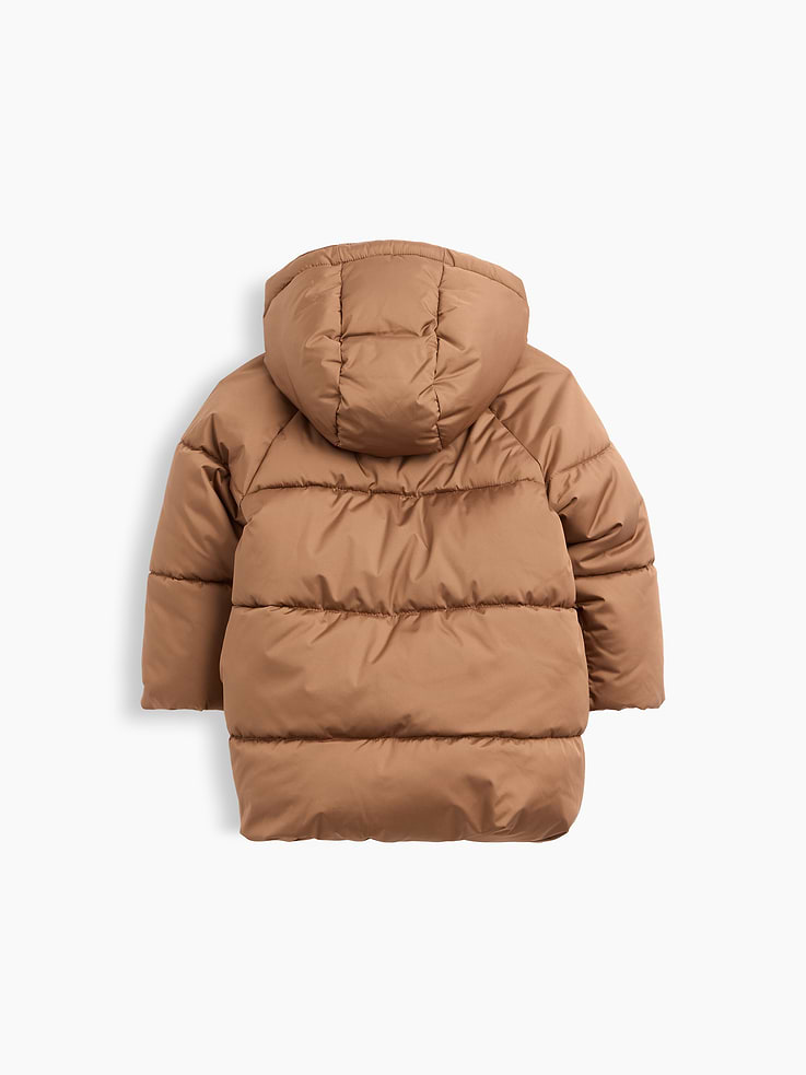 Image number 2 showing, Baby & Toddler Sherpa-Lined Heavyweight Puffer Coat