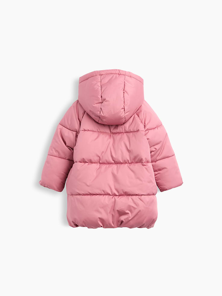 Image number 2 showing, Baby & Toddler Sherpa-Lined Heavyweight Puffer Coat