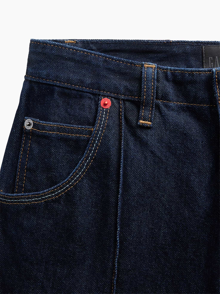 Image number 7 showing, GapStudio High Rise Pintuck Jeans