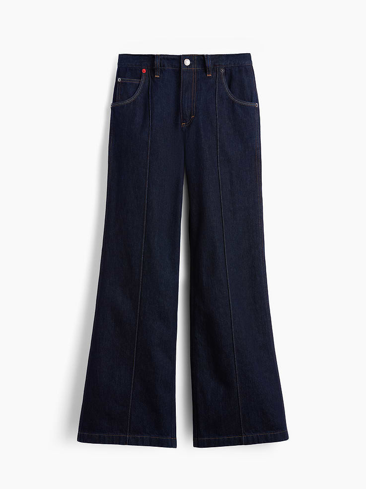 Image number 10 showing, GapStudio High Rise Pintuck Jeans