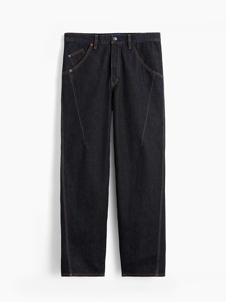 Image number 7 showing, GapStudio Seamed Straight Jeans