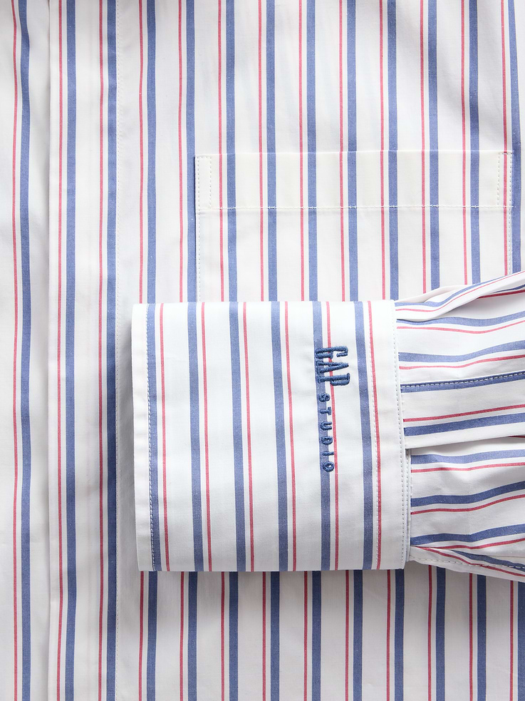 Image number 6 showing, GapStudio Poplin Big Shirt