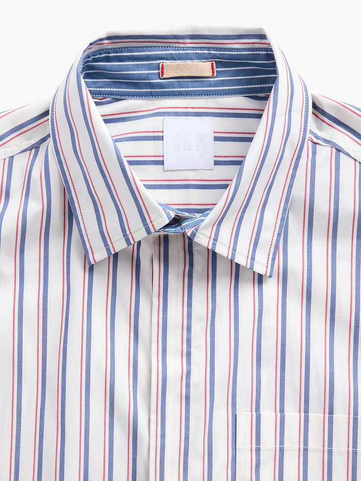 Image number 9 showing, GapStudio Poplin Big Shirt
