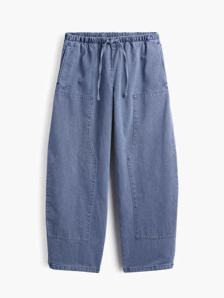 Image number 6 showing, Easy Double-Knee Barrel Pants