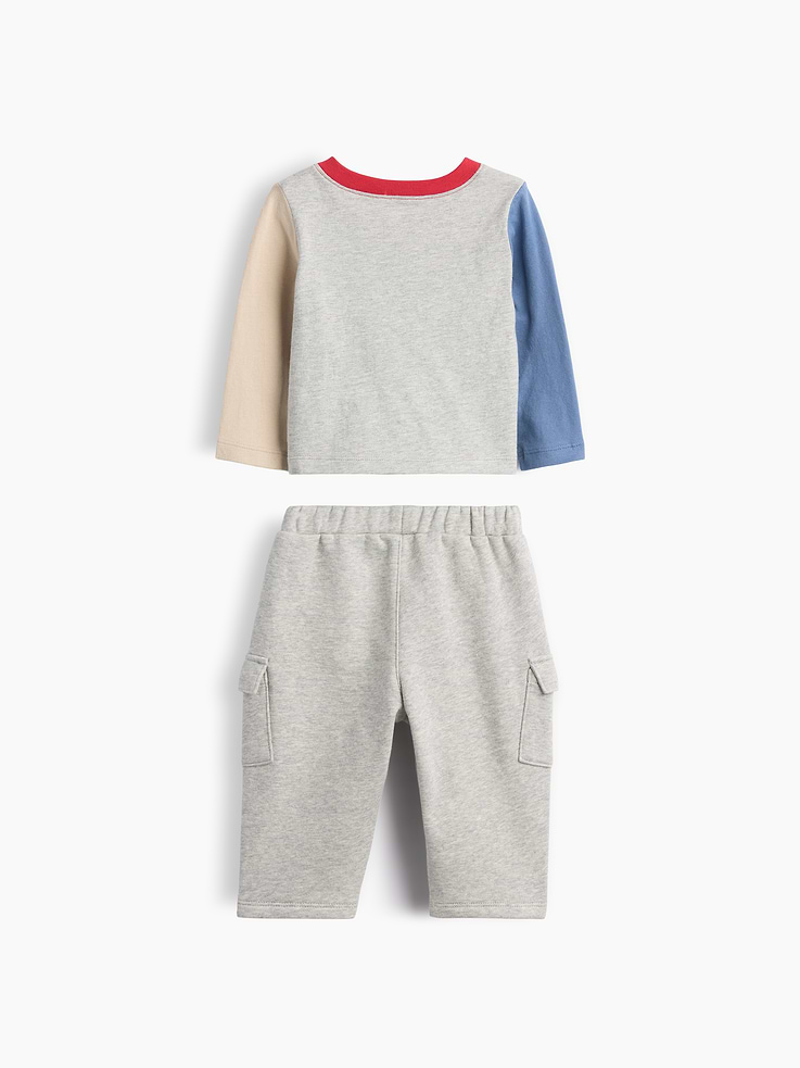 Image 2 de 2, Ensemble à couleurs contrastées pour Bébé
