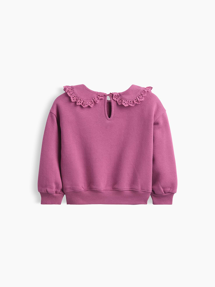 Image number 2 showing, Baby & Toddler VintageSoft Collared Sweatshirt