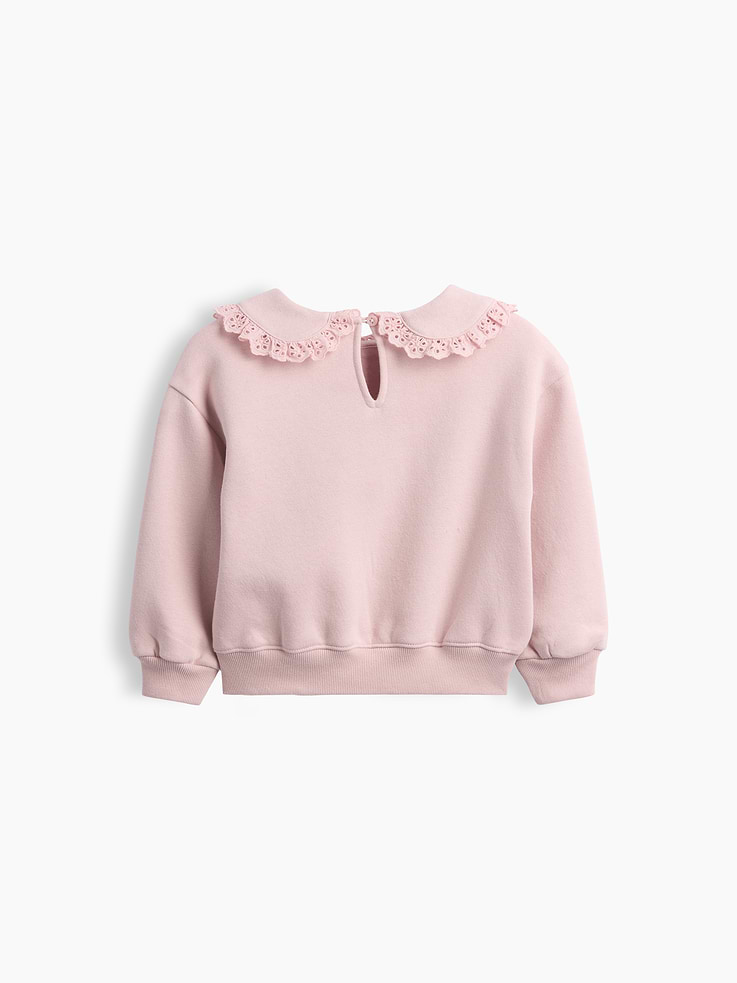 Image number 2 showing, Baby & Toddler VintageSoft Collared Sweatshirt