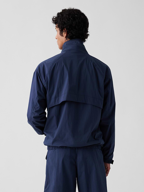 Gap × Malbon Textured Poplin Anorak Jacket