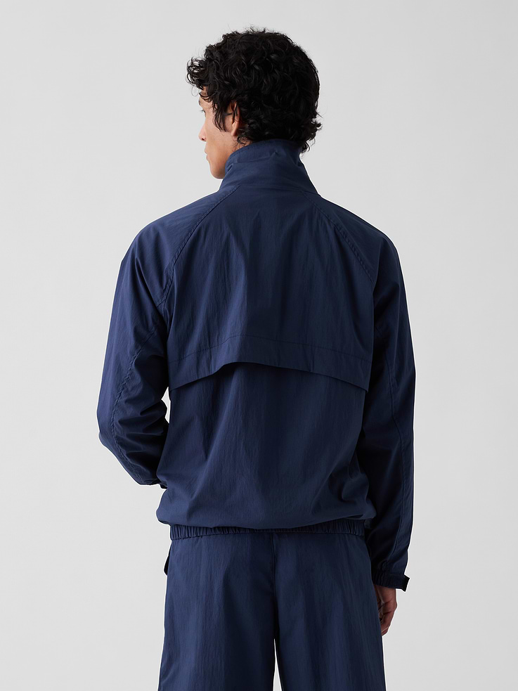 Image number 3 showing, Gap × Malbon Textured Poplin Anorak Jacket