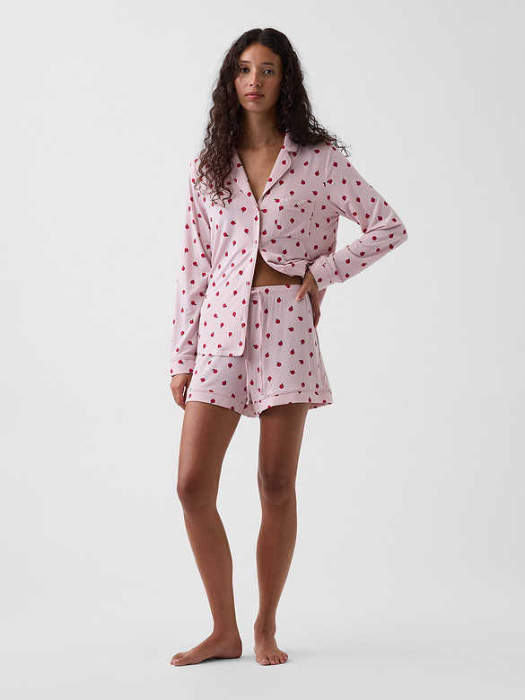 SoftMade Modal PJ Shorts