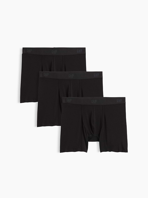5" Modal Boxer Briefs (3-Pack)