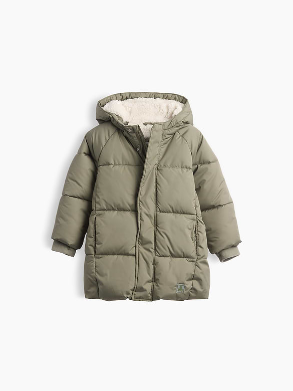 Baby & Toddler Sherpa-Lined Heavyweight Puffer Coat