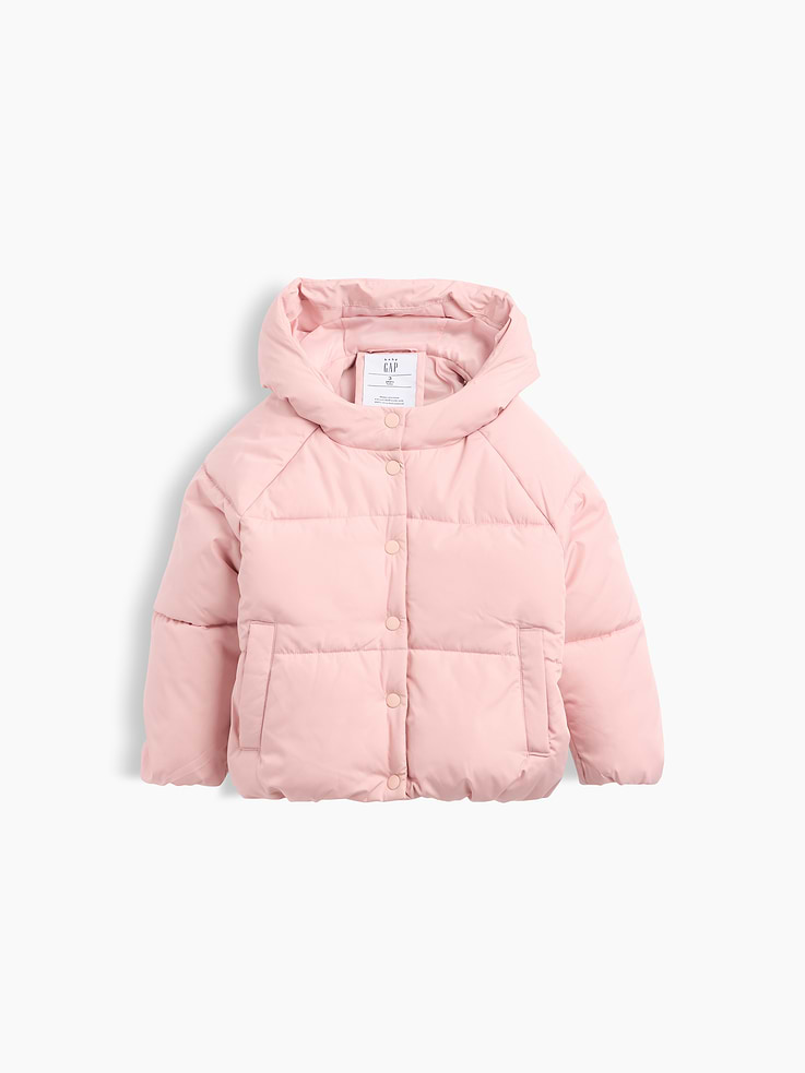 Image number 1 showing, Baby & Toddler Hooded Puffer Jacket