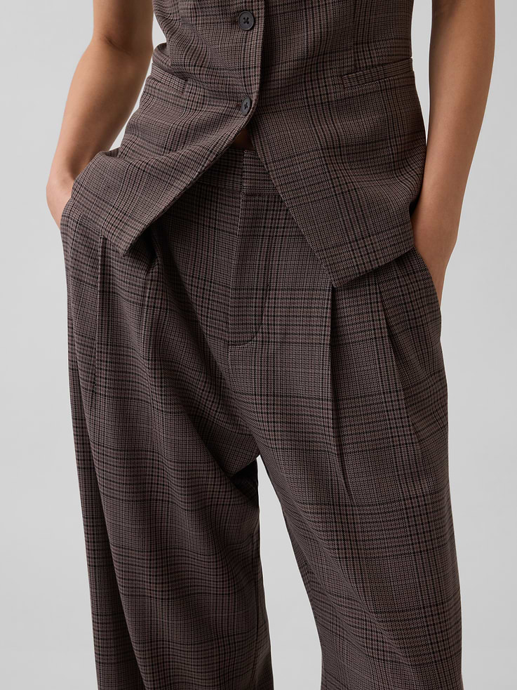 Image number 6 showing, 365 High Rise Brushed Twill Pleated Trousers