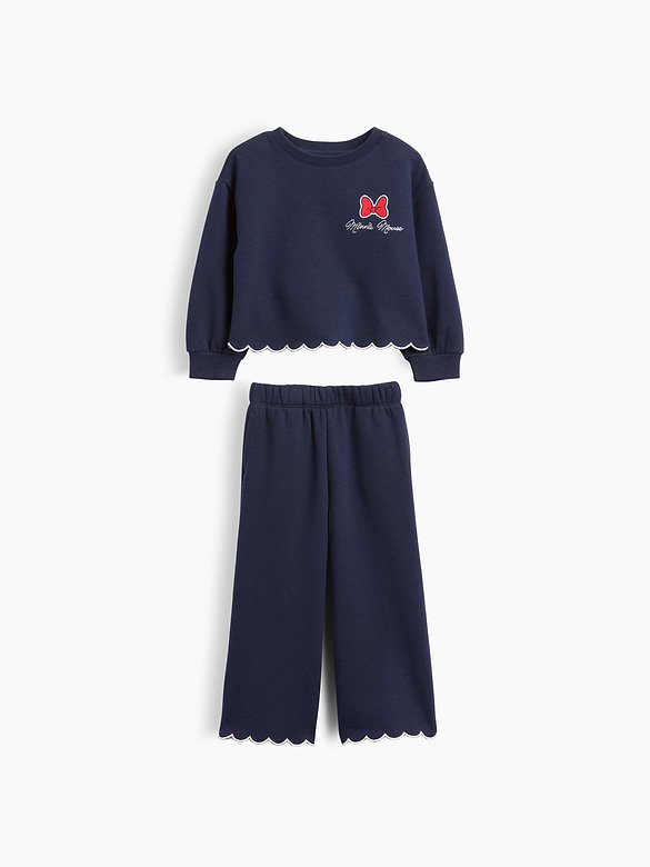 Gap × Disney Baby & Toddler VintageSoft Scalloped Sweat Set