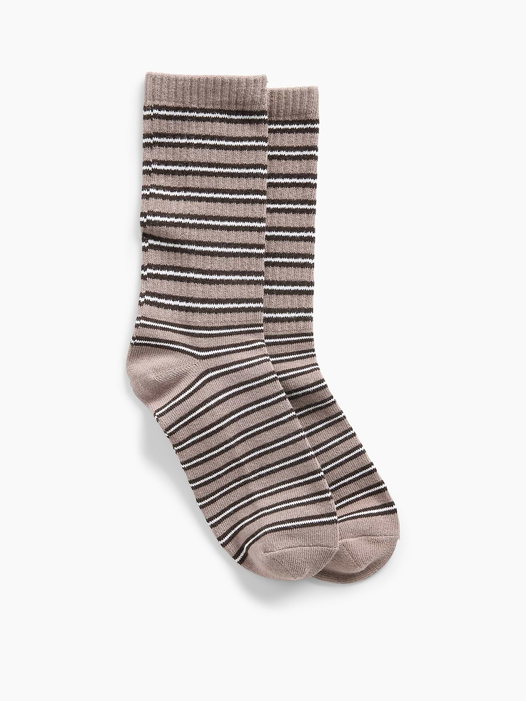 Image number 1 showing, Rib Stripe Socks
