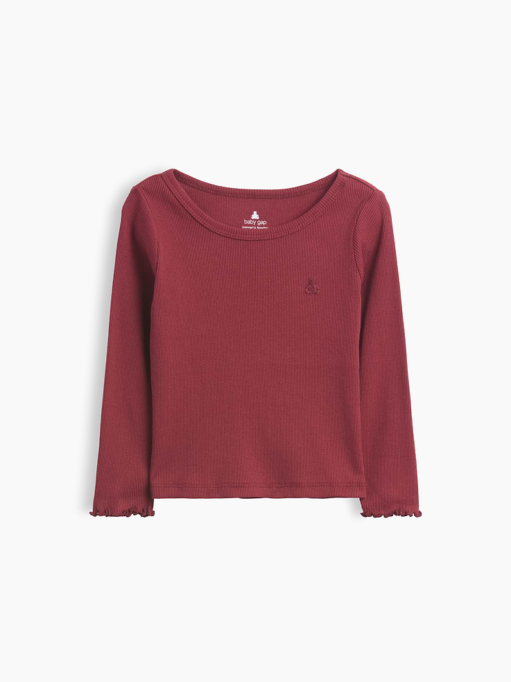 Image number 1 showing, Baby & Toddler Mix & Match Rib T-Shirt