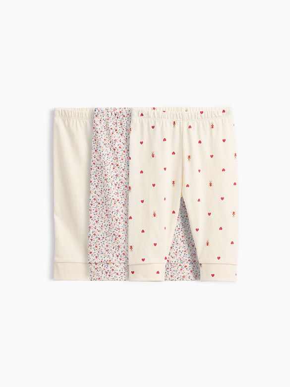 Baby First Favorites Organic Cotton Pull-On Pants (3-Pack)